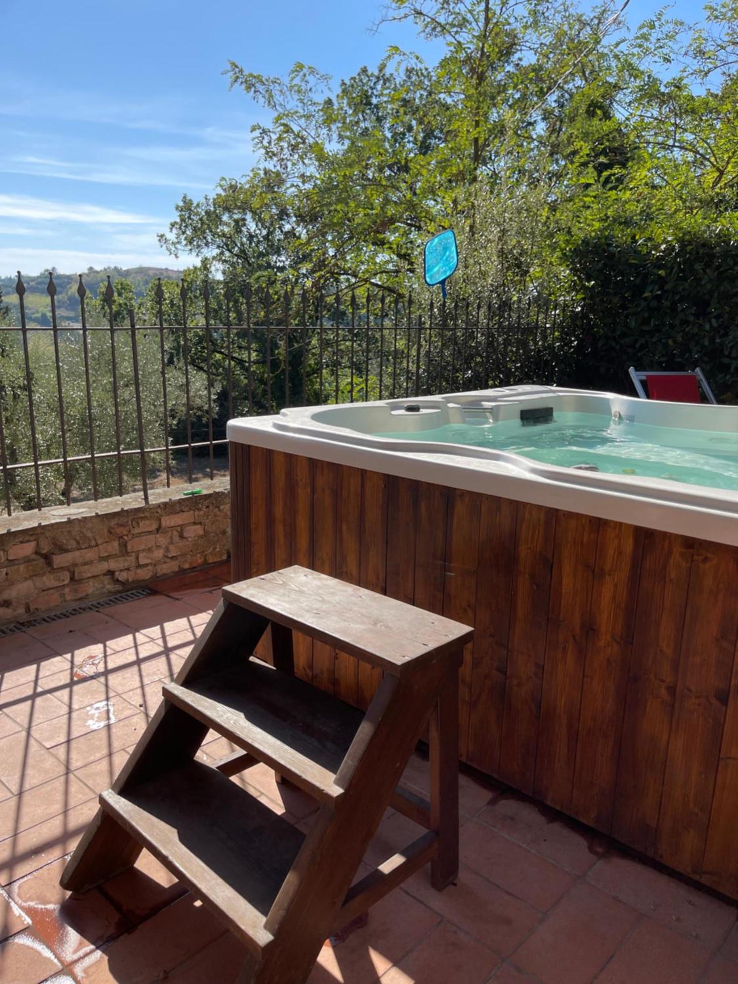 Intero Appartamento Con Private Pool E Jacuzzi Podere Settefrati Montaione Zewnętrze zdjęcie